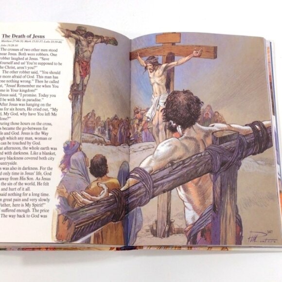 Hardcover Book The Children's Bible Story Book Retold by Anne de Graaf - Picture 9 of 10